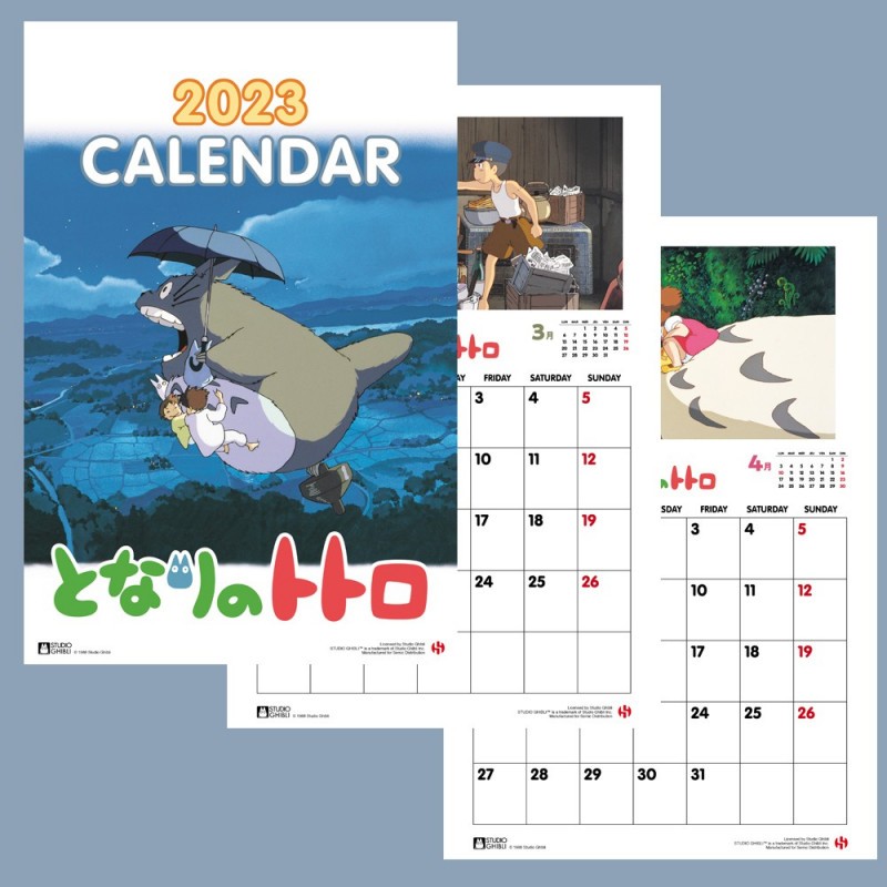 CALENDRIER TOTORO 2023