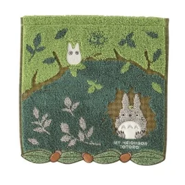 TOTORO HIDING IN GLAND TREE MINI SERVIETTE