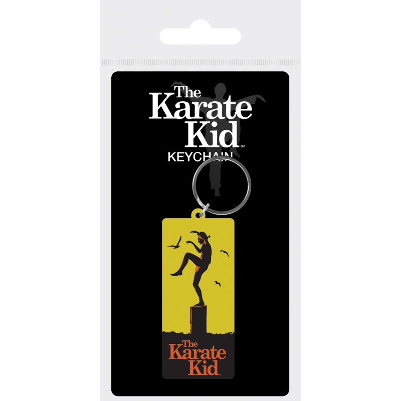 PORTE-CLÉS CAOUTCHOUC KARATE KID SUNSET