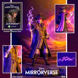 DISNEY MIROIR 7 POUCES JACK SPARROW AF