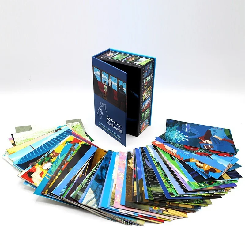 COFFRET CARTES POSTALES STUDIO GHIBLI (100)