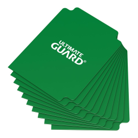 Ultimate Guard 10 intercalaires pour cartes Card Dividers taille standard Vert