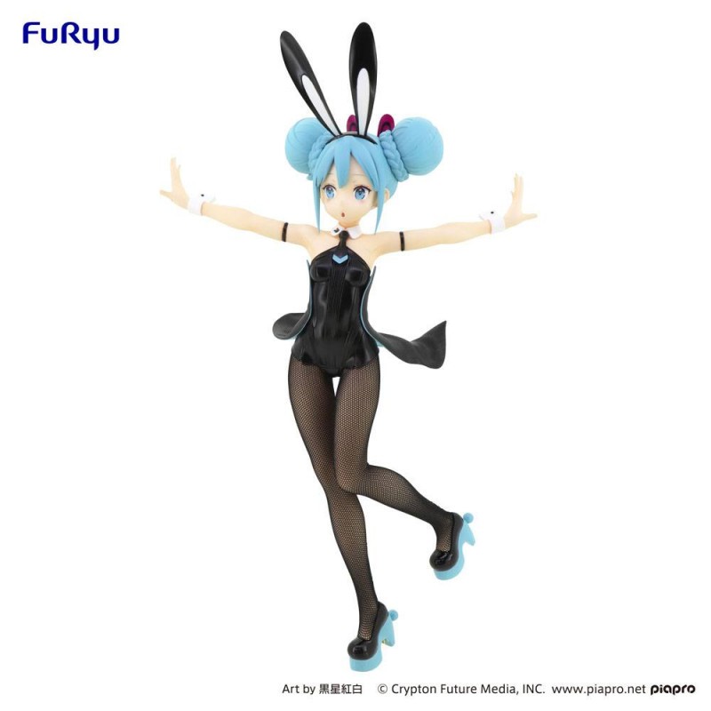 Hatsune Miku statuette PVC BiCute Bunnies Hatsune Miku Black Ver. 30 cm