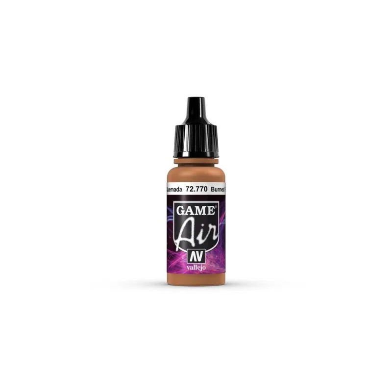 Vallejo GAME AIR Color: Burned Flesh - Couleur acrylique 17 ml