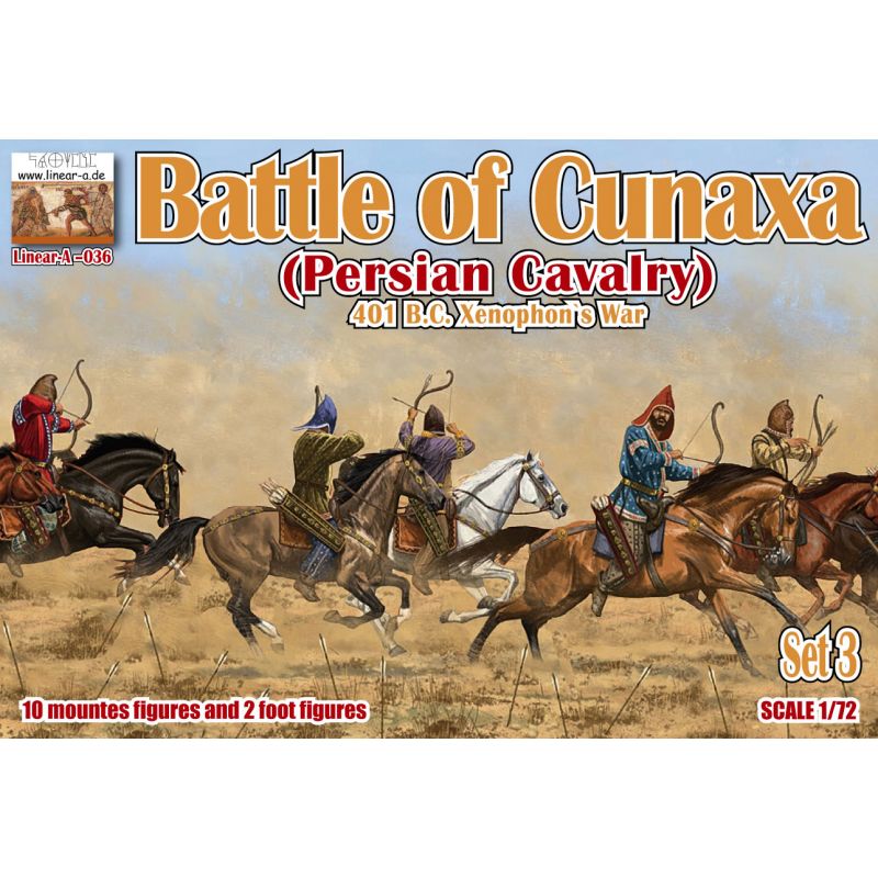 Bataille de Cunaxa 401 av. Set 3 'Cavalerie Perse'