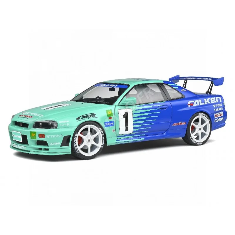 NISSAN SKYLINE R34 GTR 1 1999 "FALKEN DRIFT LIVERY"