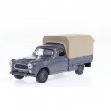 PEUGEOT 403 PICK-UP BLEUE NUIT AVEC BACHE BEIGE