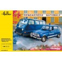 Ensemble Gendarmerie Renault Estafette + Renault 4TL