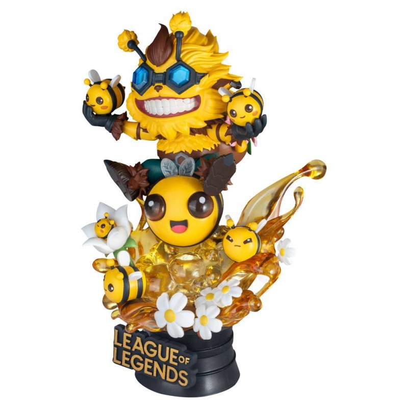 League of Legends diorama PVC D-Stage Beemo & BZZZiggs 15 cm