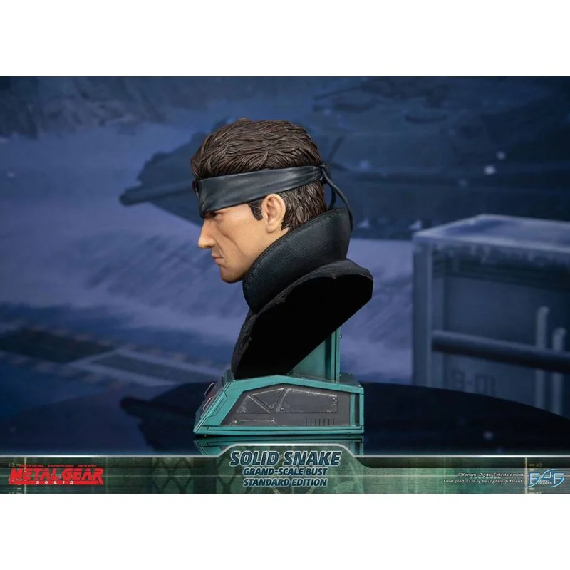 Metal Gear Solid buste Grand Scale Solid Snake 31 cm