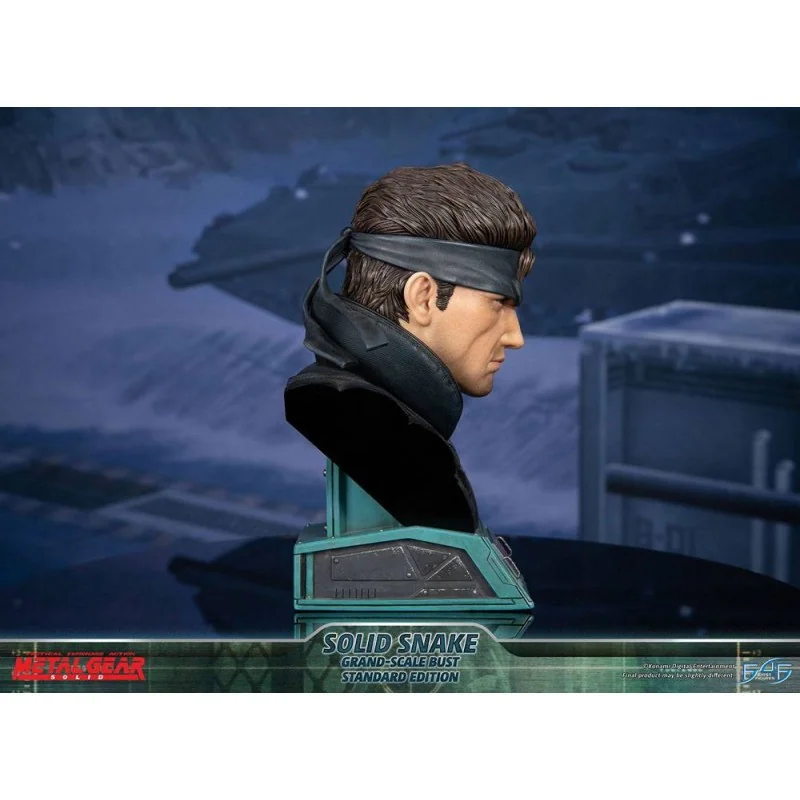 Metal Gear Solid buste Grand Scale Solid Snake 31 cm