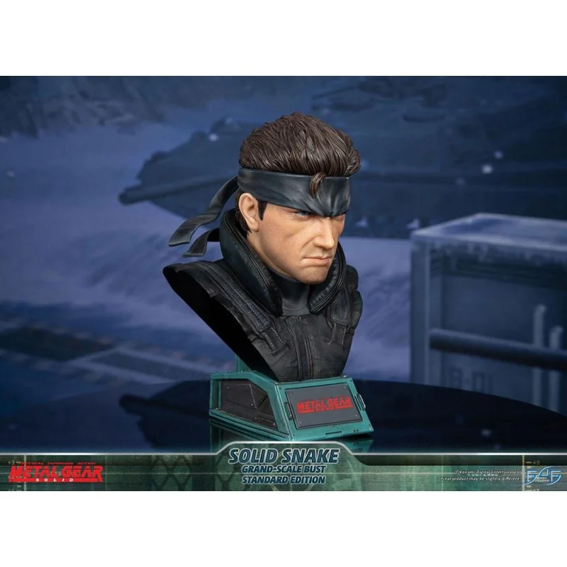 Metal Gear Solid buste Grand Scale Solid Snake 31 cm