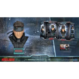 Metal Gear Solid buste 1/1 Solid Snake 56 cm