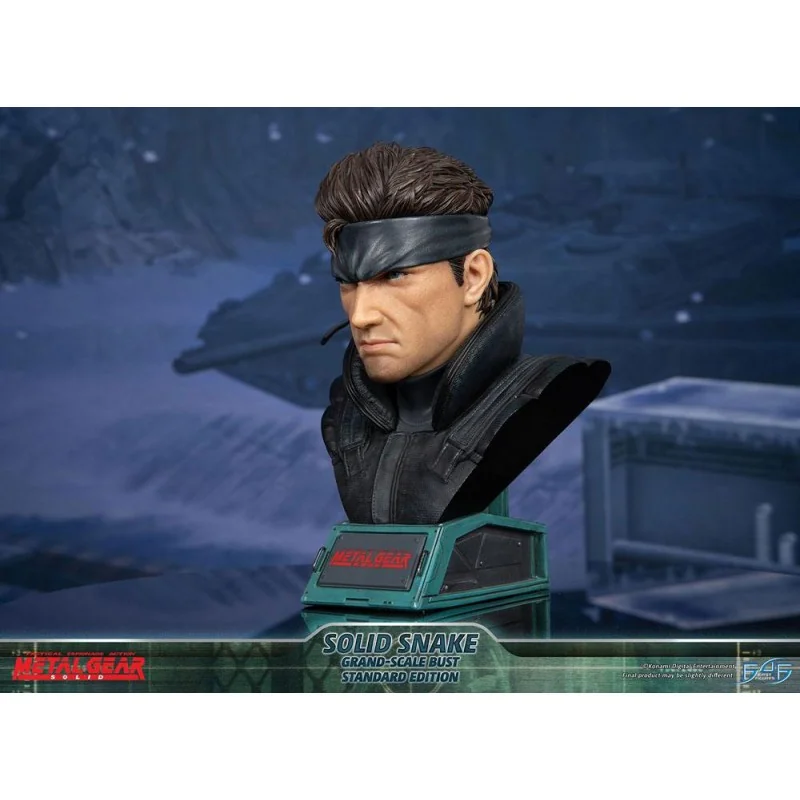 Metal Gear Solid buste Grand Scale Solid Snake 31 cm