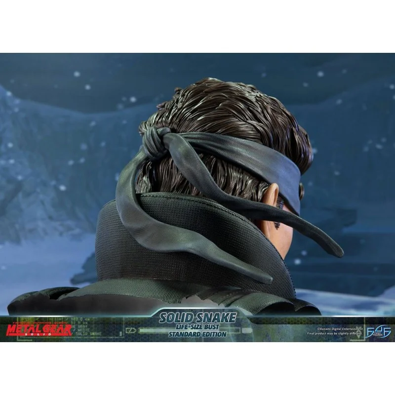 Metal Gear Solid buste 1/1 Solid Snake 56 cm