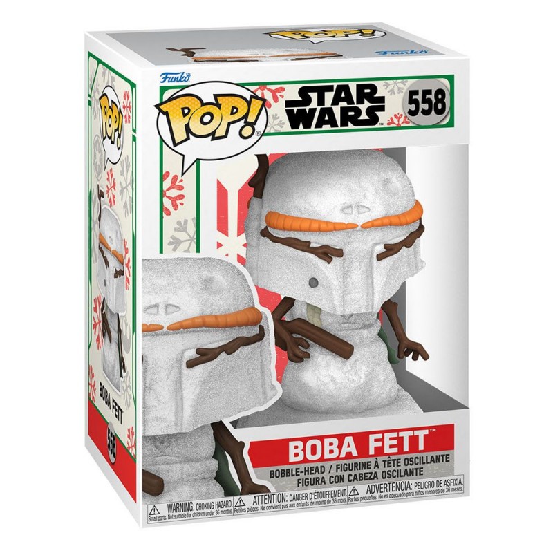 Star Wars Holiday 2022 POP! Heroes Vinyl figurine Boba Fett 9 cm