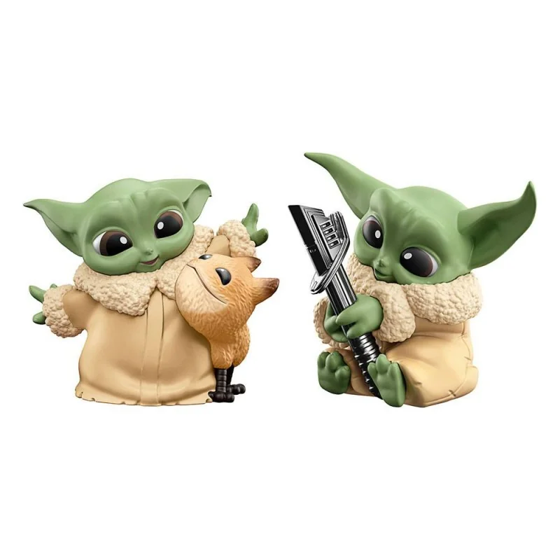 Star Wars Bounty Collection pack 2 figurines Grogu Loth-Cat Cuddles & Darksaber Discovery 6 cm