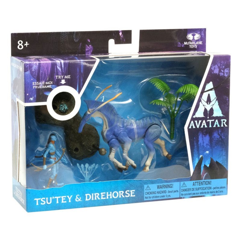 Avatar figurines Deluxe Medium Tsu'tey & Direhorse