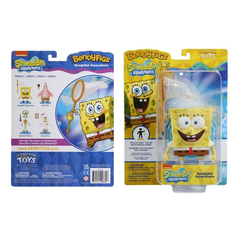 Bob l´éponge figurine flexible Bendyfigs Spongebob 12 cm