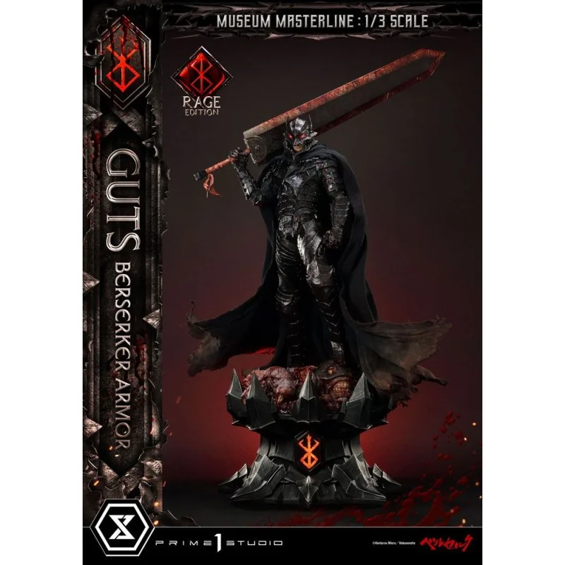 Berserk figurine Museum Masterline 1/3 Guts Berserker Armor Rage Edition 121 cm