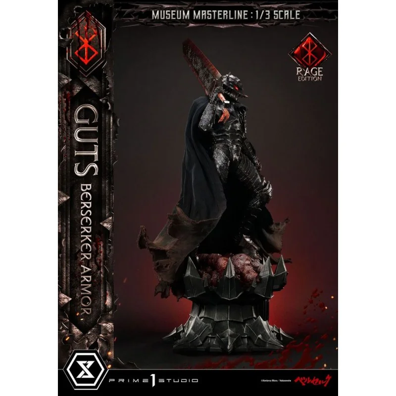 Berserk figurine Museum Masterline 1/3 Guts Berserker Armor Rage Edition 121 cm