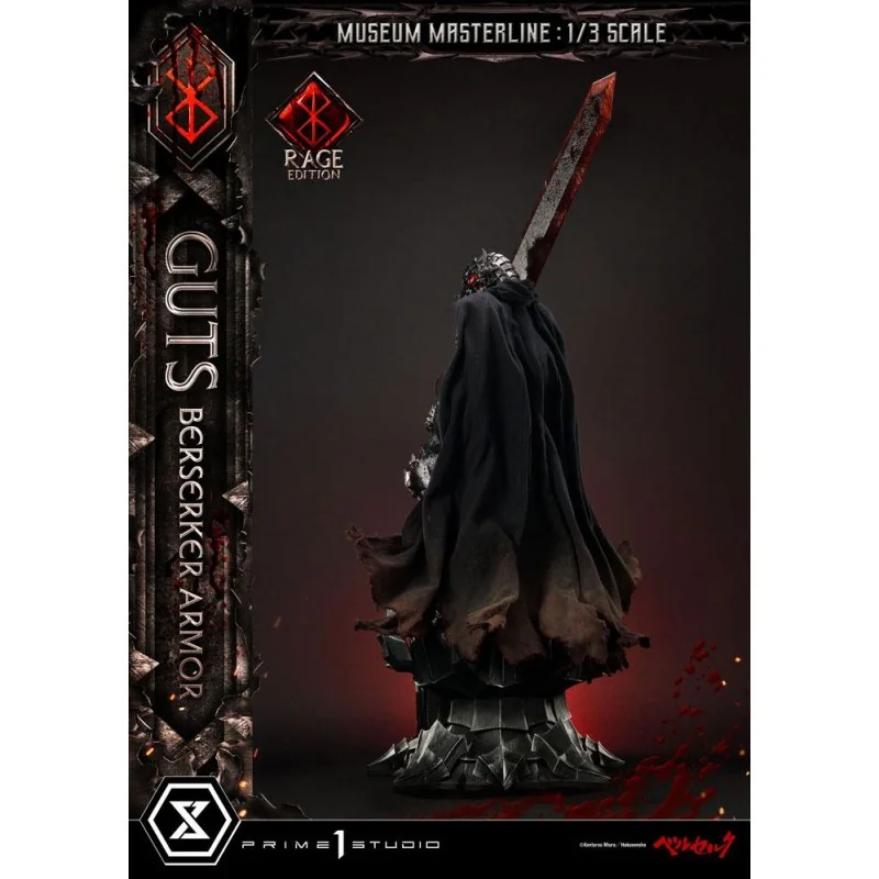 Berserk figurine Museum Masterline 1/3 Guts Berserker Armor Rage Edition 121 cm