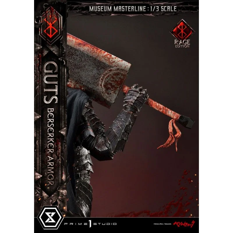 Berserk figurine Museum Masterline 1/3 Guts Berserker Armor Rage Edition 121 cm