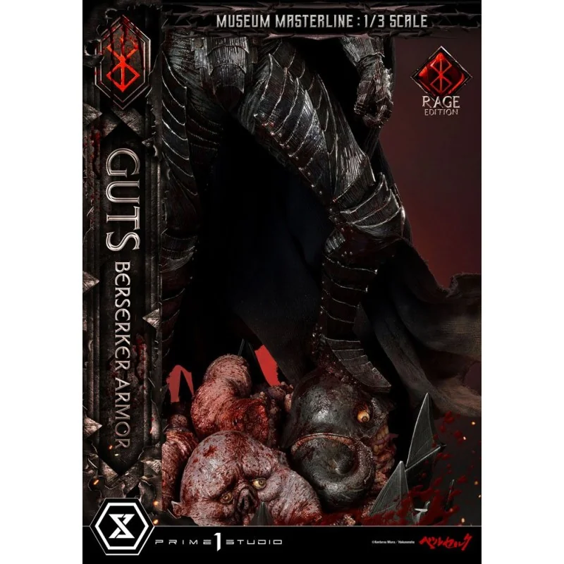 BERSERK - FIGURINE DE GUTS BERSERKER ARMOR (RAGE EDITION) - VERSION DELUXE  - PRIME 1 STUDIO