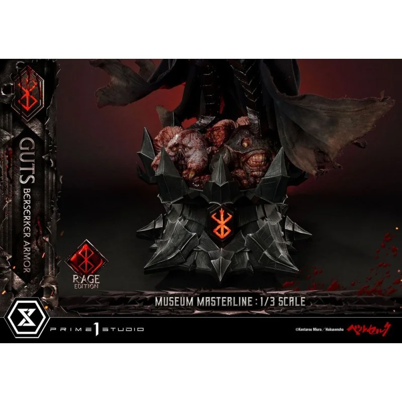 Berserk figurine Museum Masterline 1/3 Guts Berserker Armor Rage Edition 121 cm