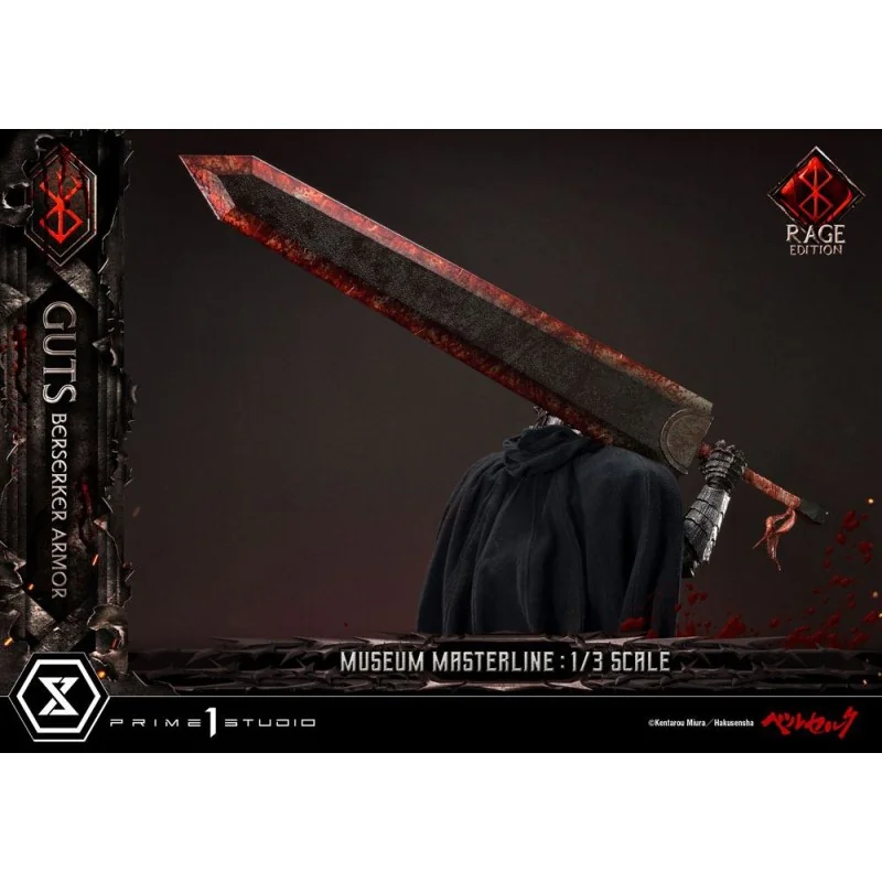 Berserk figurine Museum Masterline 1/3 Guts Berserker Armor Rage Edition 121 cm