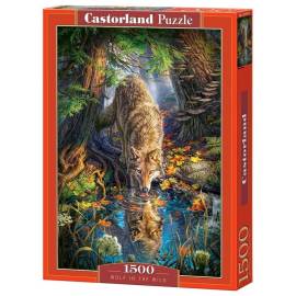 Puzzle LOUP DANS LA NATURE