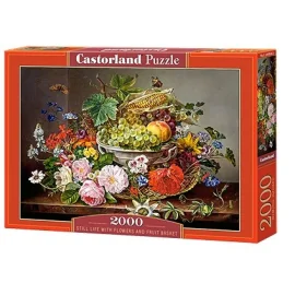 Puzzle NATURE MORTE FLEURS ET FRUITS