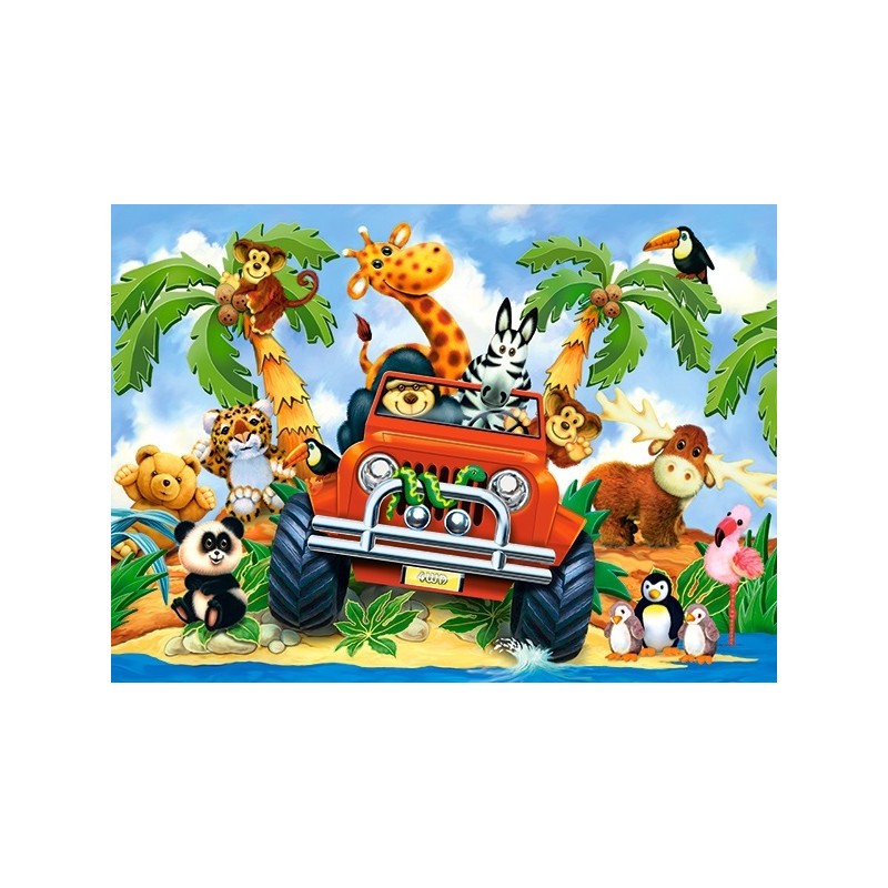 Puzzle SOFTIES SUR SAFARI MAXI PIECES