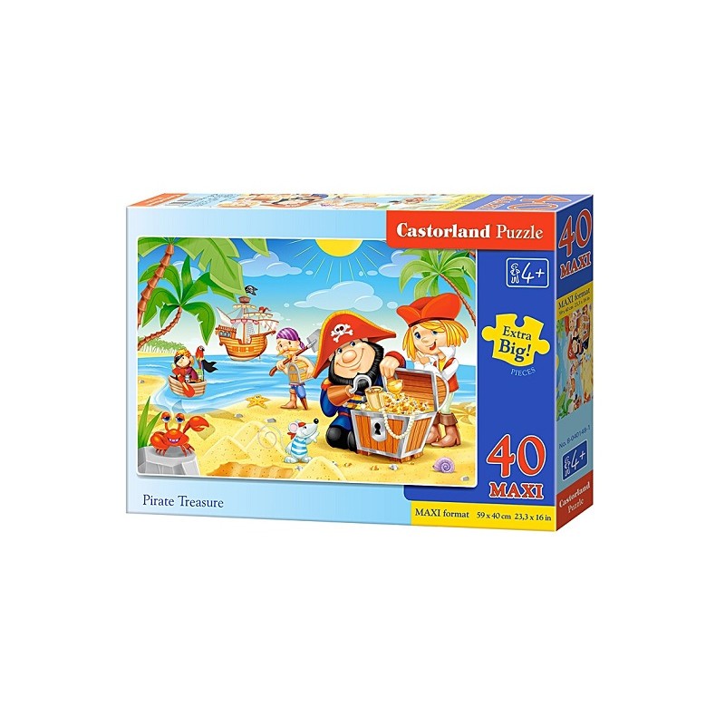 Puzzle PIRATE TREASURE MAXI PIECES