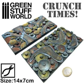 CRUNCH TIMES - ASSIETTES STEAMPUNK