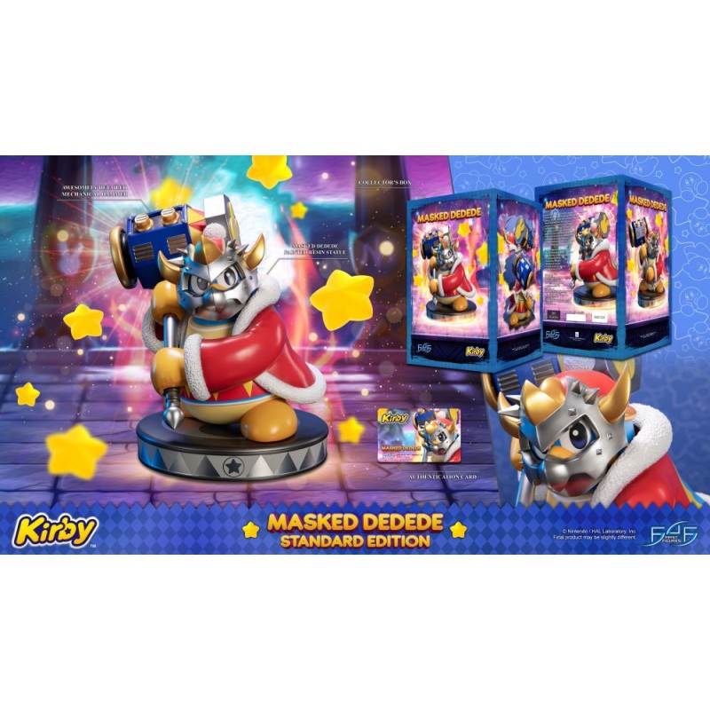 KIRBY MASKED DEDEDE RESIN STATUE