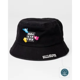 FALL GUYS BLACK BUCKET HAT