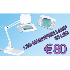 LAMPE LED LOUPE MODÈLE CARRÉ