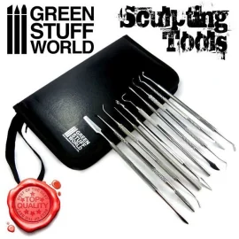 SET D'OUTILS DE SCULPTURE X10 PREMIUM AVEC COFFRET