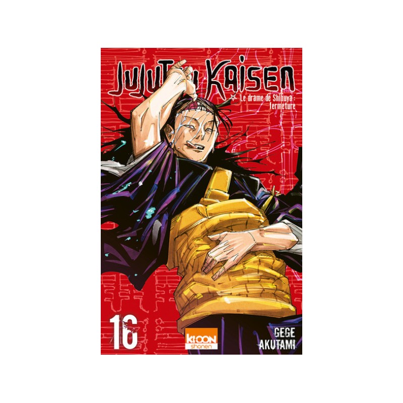 Ki-oon Jujutsu Kaisen Tome 16 chez Mangatori (Réf.9791032711811)