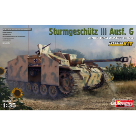 Sturmgeschutz III Ausf. G Avril 1943 Alkett Prod. Trousse intérieure