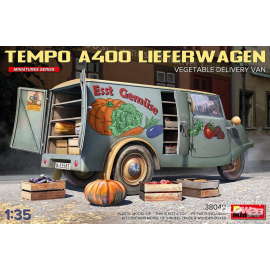 Tempo A400 Lieferwagen. Camionnette de livraison de légumes