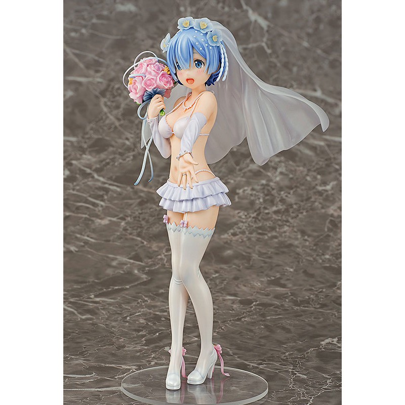 Re:ZERO -Starting Life in Another World- 1/7 Rem Wedding Ver. 22 cm