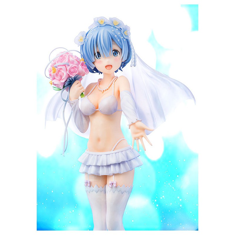 Re:ZERO -Starting Life in Another World- 1/7 Rem Wedding Ver. 22 cm