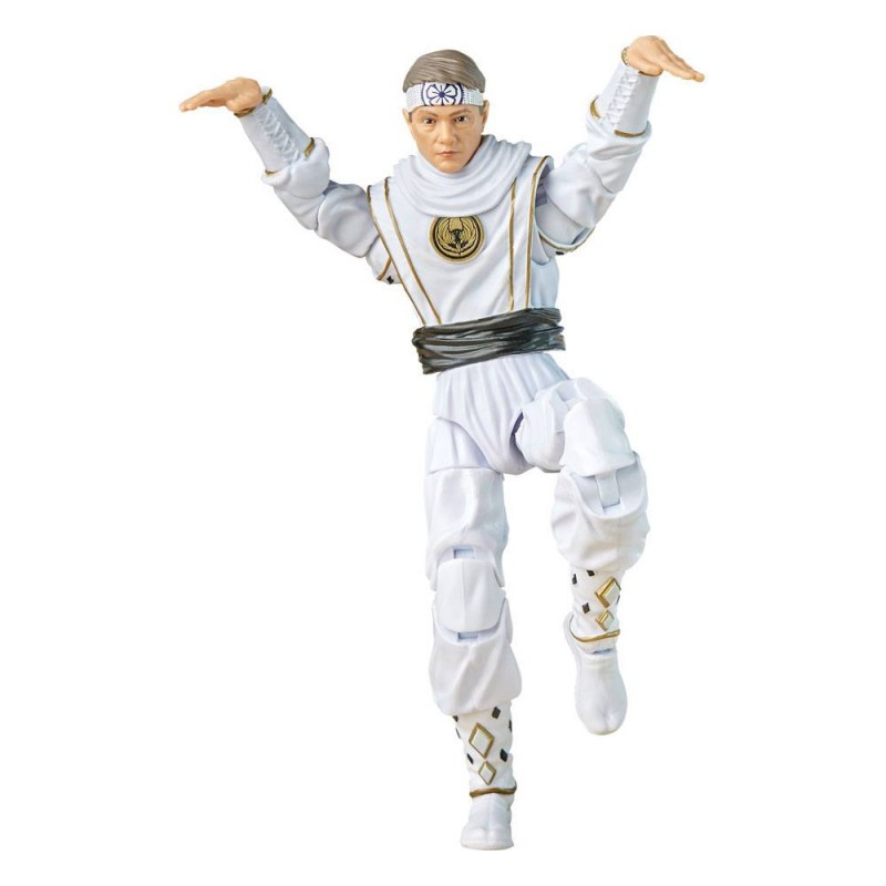 Power Rangers x Cobra Kai Ligtning Collection figurine Morphed Daniel LaRusso White Crane Ranger 15 cm