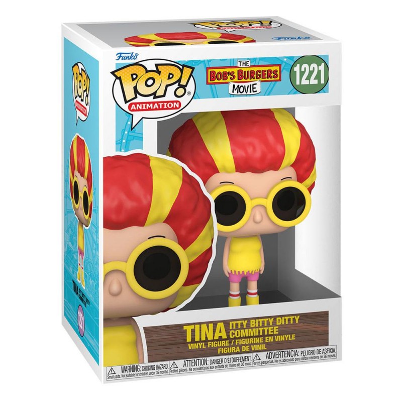 The Bob's Burgers Movie POP! Pride Vinyl figurine Tina Itty Bitty Ditty Committee 9 cm