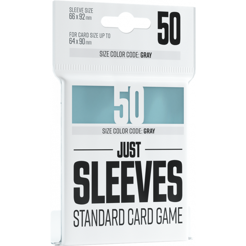 GG : 50 Just Sleeves - Standard Card Game Clear