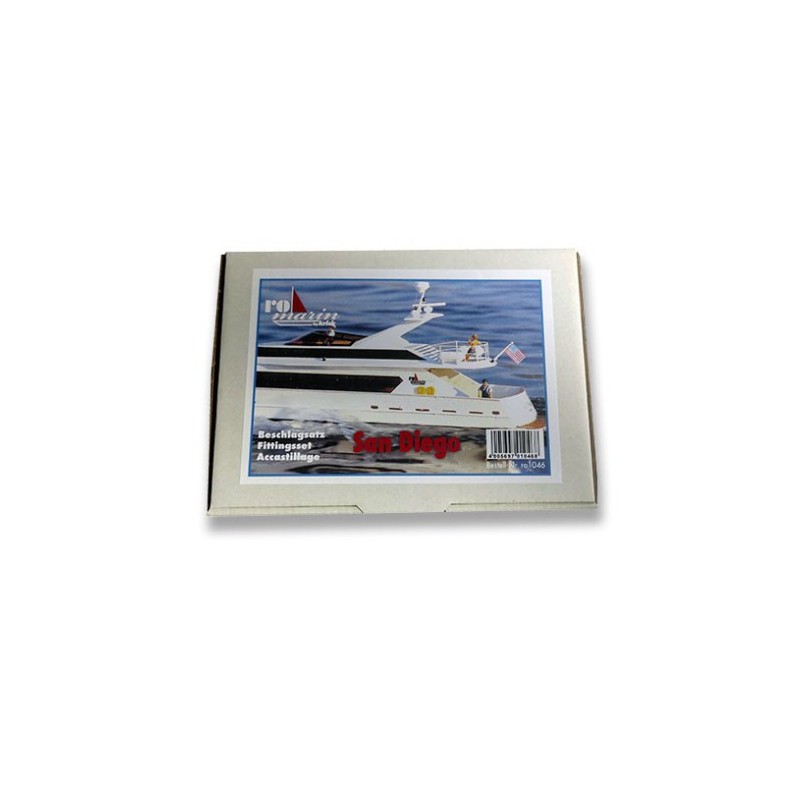 Accessoire pour bateau radiocommandé Set d'accessoires San Diego