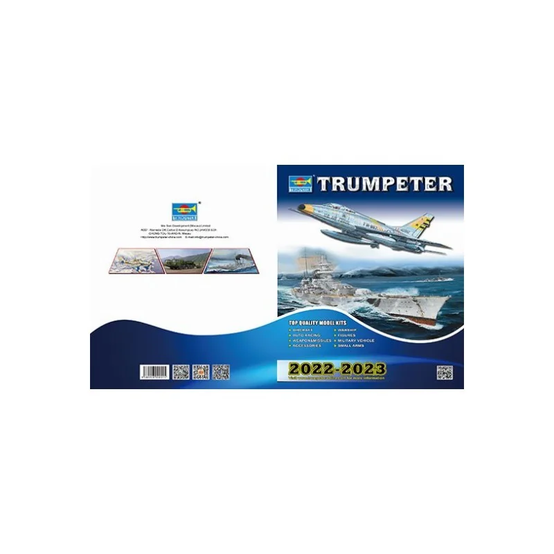 Maquette de Bateau en plastique Catalogue TRUMPETER 2022/23