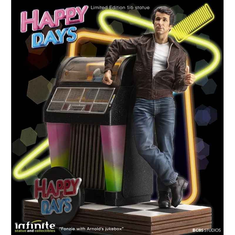 FONZIE HAPPY DAYS O&R 1/6 RESIN STATUE